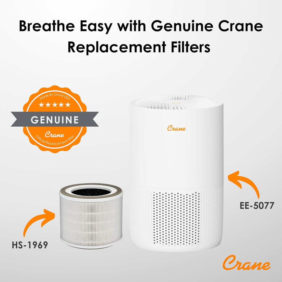 True HEPA Air Purifiers for Home, up to 300 Sq Ft, Air Purifiers for Bedroom, and Office, Removes Dust, Smoke, Pet Dander, and Allergens, Purifier HEPA with Sleep Timer, Child Lock, Filter Alert