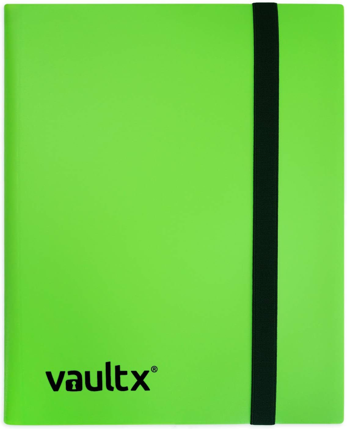 4 Pocket Strap Trading Card Binder 160 Cards Side Loading (Green)