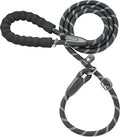 Durable Slip Lead Dog Leash, 1/2" X 6 FT, Black
