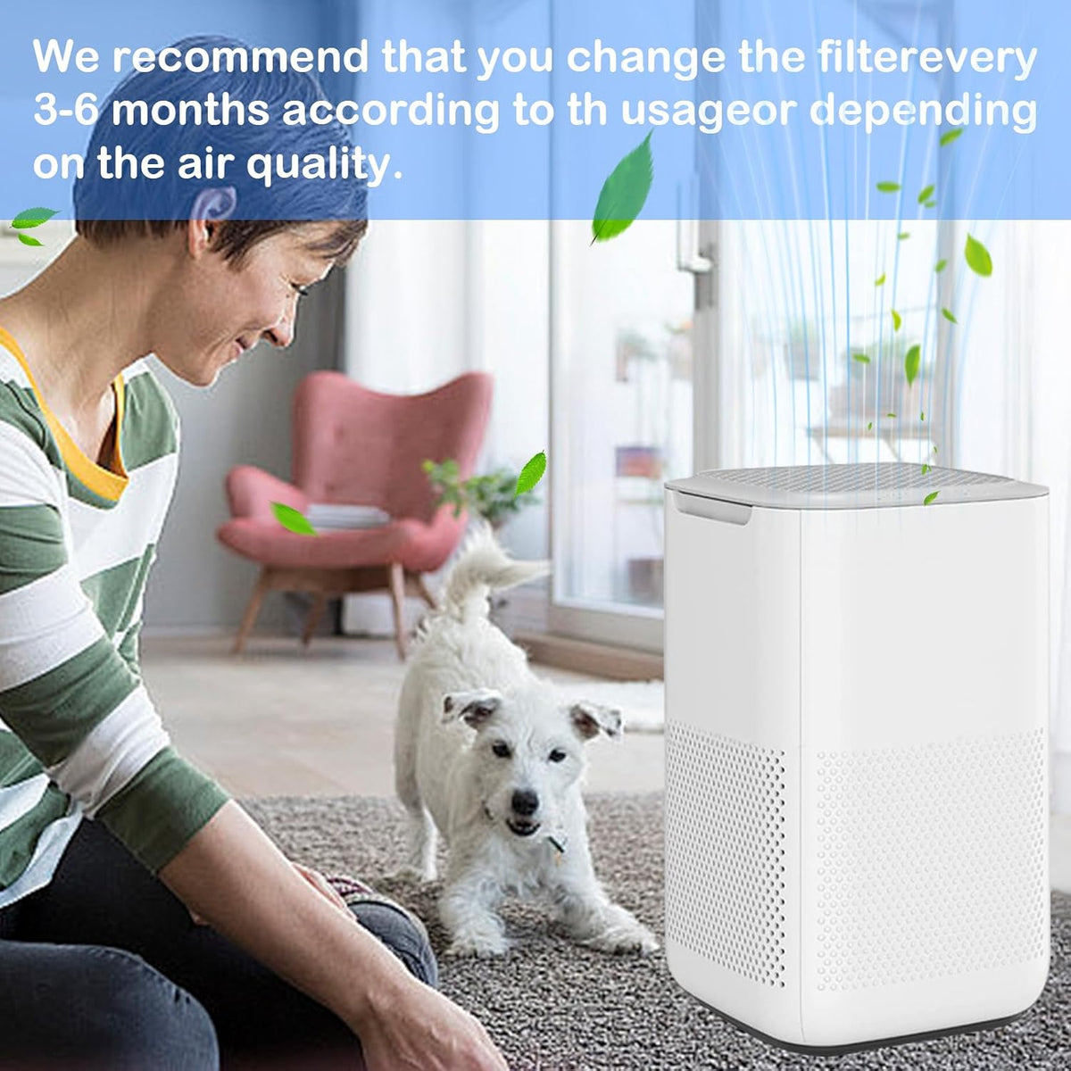 MA-15 Air Purifier Replacement Filter for Medify Air Purifier MA-15, 4-Pack